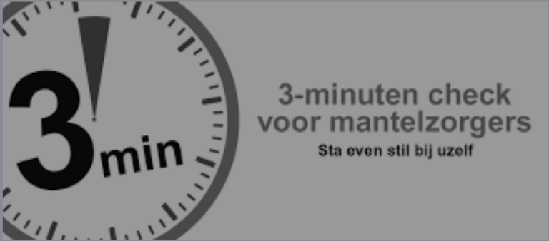 3 minuten check mantelzorger